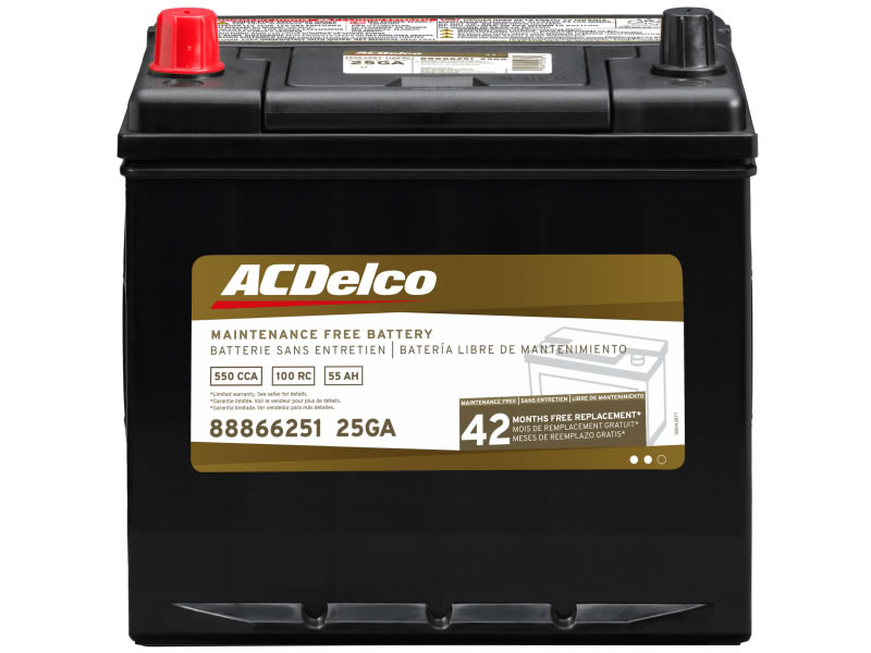 ACDelco 25GA front view
