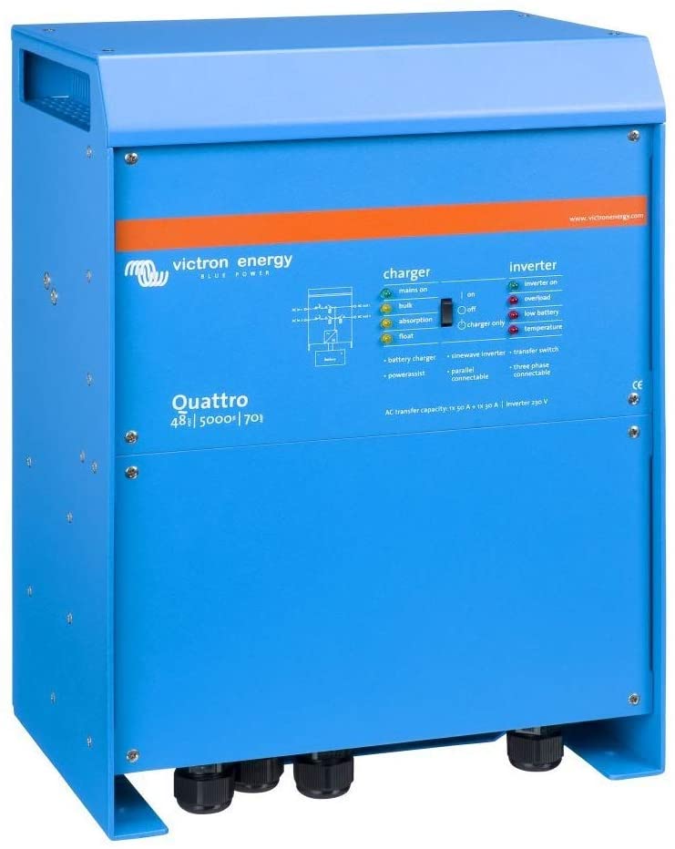 QUA485021100 Victron Inverter Charger, product image from Batterysales