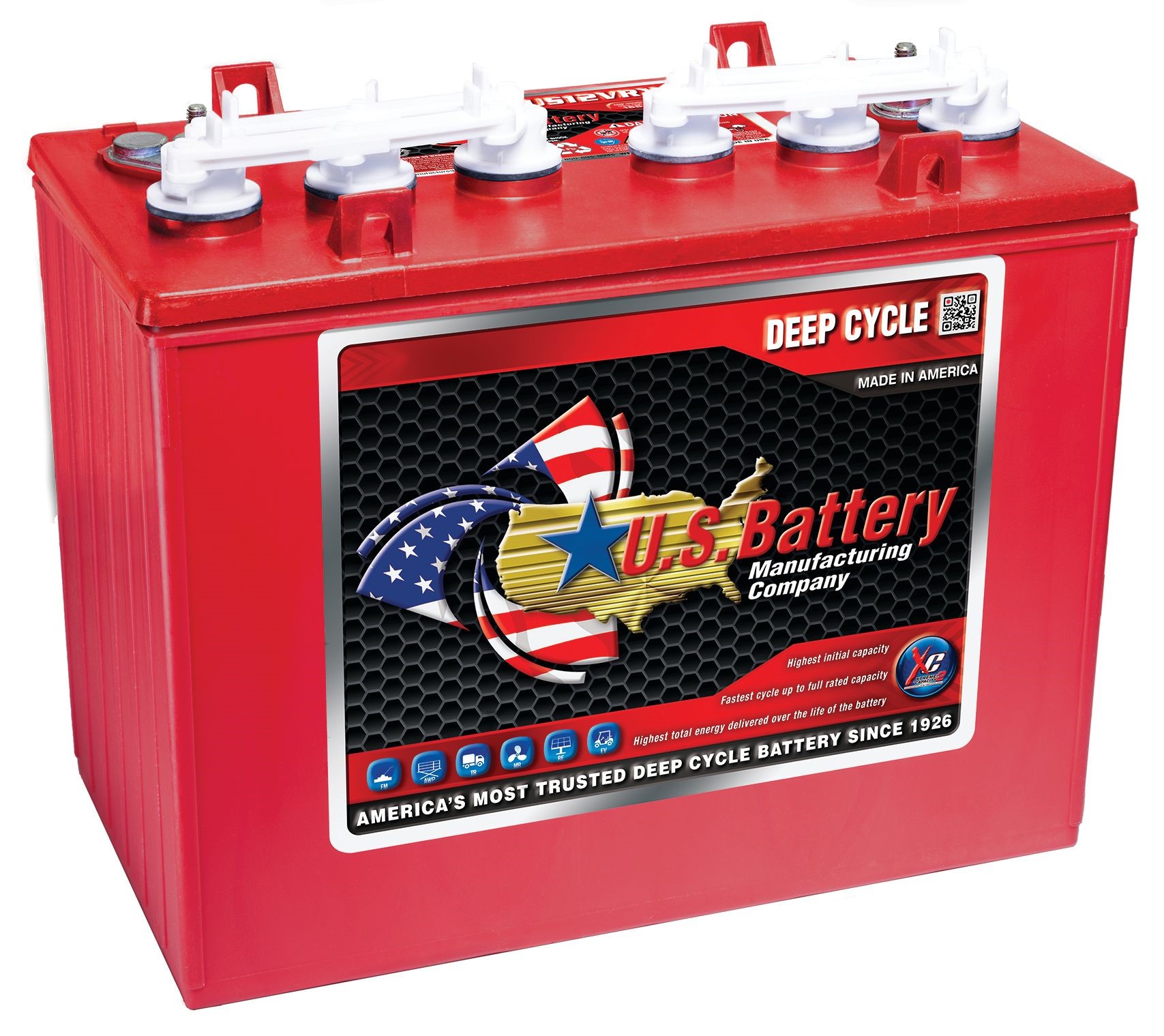 US12VRX XC2 US Battery, product image from Batterysales